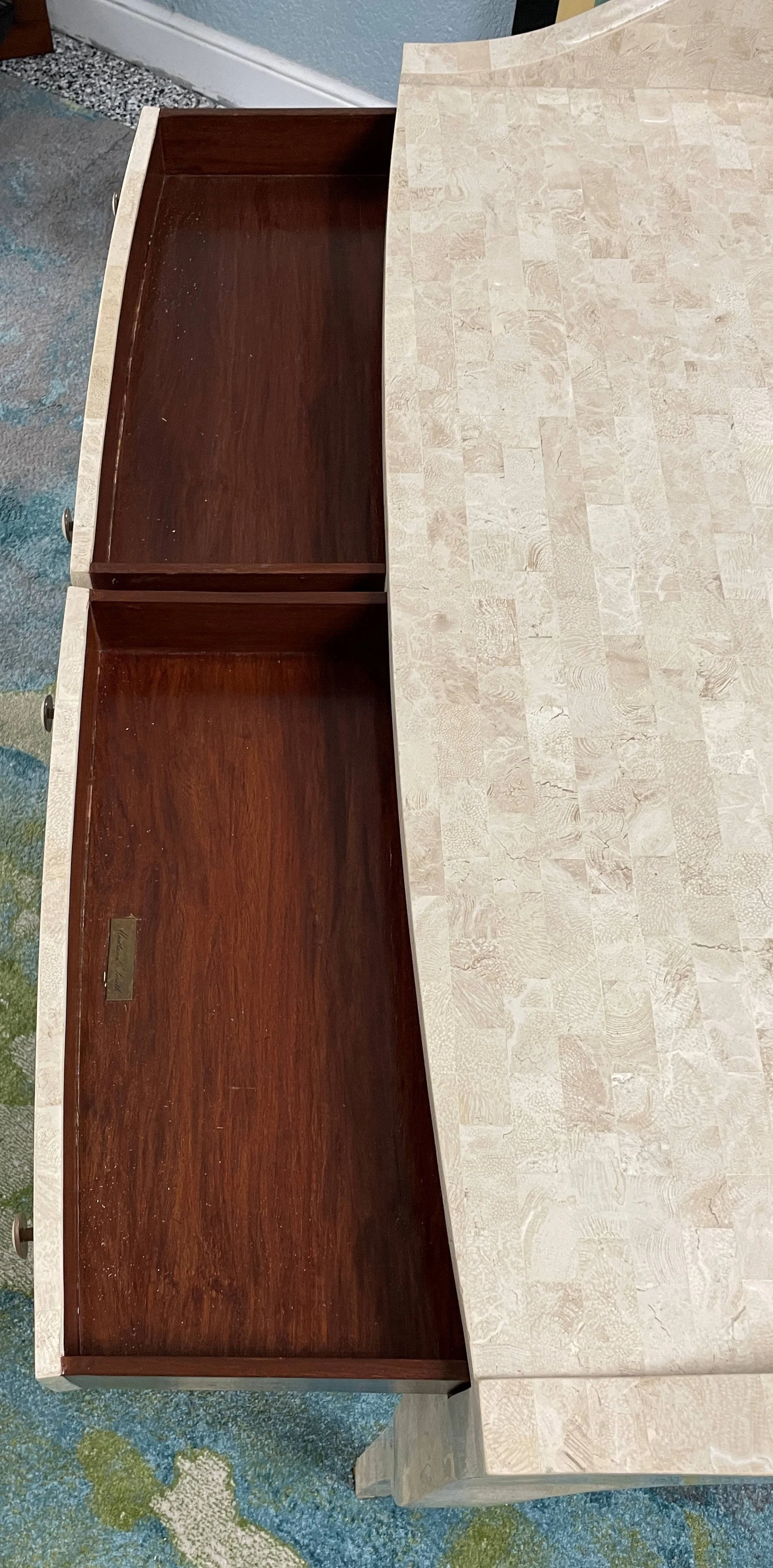 Encore Furniture Gallery-Maitland Smith Tessellated Stone Writing Desk